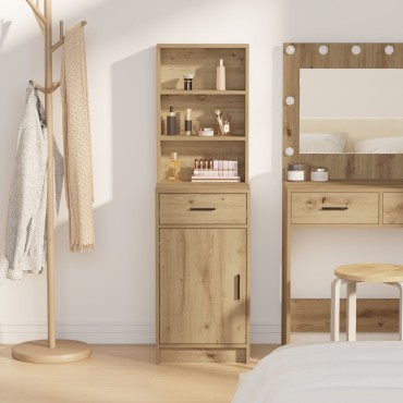 vidaXL Ψηλό Ντουλάπι Artisan Δρυς 40x41x135cm Μοριοσανίδα 1 τεμ.