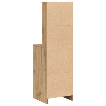 vidaXL Ψηλό Ντουλάπι Artisan Δρυς 40x41x135cm Μοριοσανίδα 1 τεμ.