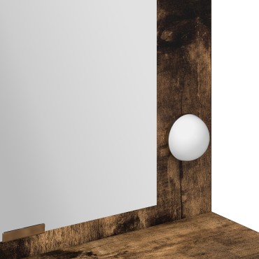 vidaXL Τουαλέτα με LED Φώτα σε Καπνιστό Δρύ 100x41x135cm 1 τεμ.