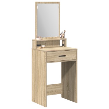 vidaXL Τουαλέτα με Συρτάρια Σομόνα Δρυς 50x41x140 εκ 1 τεμ.