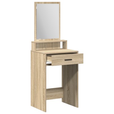 vidaXL Τουαλέτα με Συρτάρια Σομόνα Δρυς 50x41x140 εκ 1 τεμ.