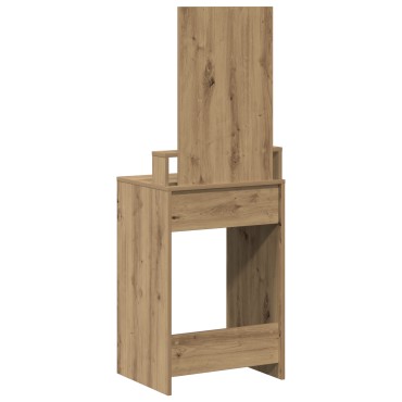 vidaXL Τουαλέτα με Συρτάρια Artisan Oak 50x41x140 εκ 1 τεμ.