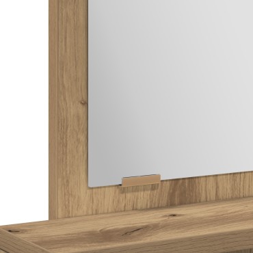 vidaXL Τουαλέτα με Συρτάρια Artisan Oak 50x41x140 εκ 1 τεμ.
