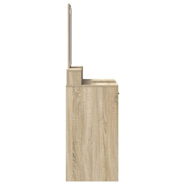 Τουαλέτα vidaXL με Συρτάρια Sonoma Oak 100x41x140cm