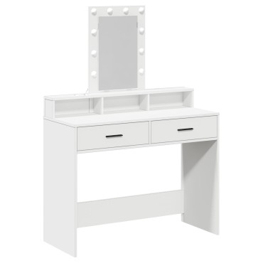 tabla επιπλοσιοποίησης vidaXL Λευκό MDF 100x41x140cm