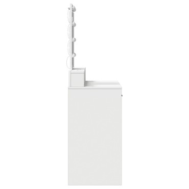 tabla επιπλοσιοποίησης vidaXL Λευκό MDF 100x41x140cm