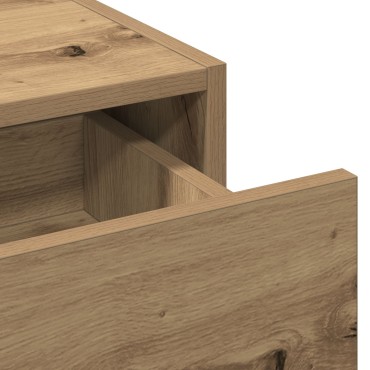 vidaXL Κρεμαστή Γλυφίδα Δρυς 100x40x70 εκ