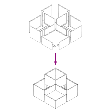 vidaXL Κήπος Γλάστρας 80x80x48 εκ Ανθρακί Ατσάλι