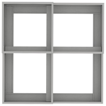 vidaXL Γλάστρα Κήπου 100x100x48 εκ Ανοξείδωτο Ατσάλι