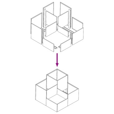 vidaXL Κήπος Γλάστρα 80x80x60 εκ Μαύρο Χάλυβα