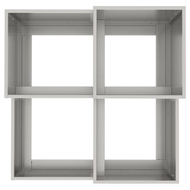 vidaXL Κήπος Γλάστρα 100x100x60 εκ Ανοξείδωτος Χάλυβας