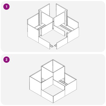 vidaXL Κήπος Γλάστρα 100x100x60 εκ Ανοξείδωτος Χάλυβας