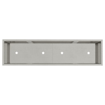 vidaXL Υψωμένος Κήπος 100x26x82 εκ Μη Σιδερένιο Ατσάλι