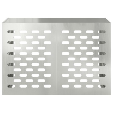 vidaXL Κάλυμμα Κλιματιστικού  90x40x60 εκ Γαλβανισμένο Ατσάλι