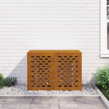 vidaXL Καλύμμα AC  100x50x70 εκ - Ανθεκτικό σε Καιρικές Συνθήκες Ατσάλι