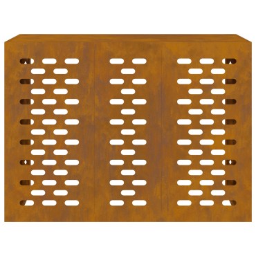 vidaXL Κάλυμμα AC 110x50x80 εκ από Αδιάβροχο Χάλυβα