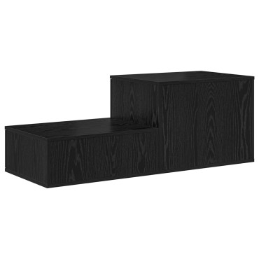 vidaXL Ντουλάπα Αποθήκευσης Μαύρη 127x41x40cm Επεξεργασμένο ξύλο 1 τεμ.