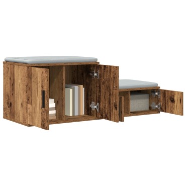 vidaXL Ντουλάπα Αποθήκευσης από Παλιό Ξύλο 118x41x40cm Φτιαγμένο από Ξύλο 1 τεμ.