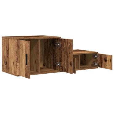 vidaXL Ντουλάπα Αποθήκευσης από Παλιό Ξύλο 118x41x40cm Φτιαγμένο από Ξύλο 1 τεμ.