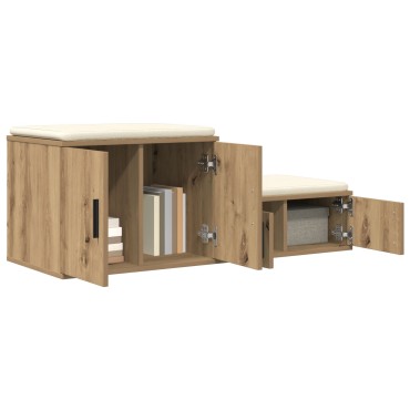 vidaXL Ντουλάπι Αρτνιστάν Οξιά 118x41x40cm από Επεξεργασμένο Ξύλο 1 τεμ.
