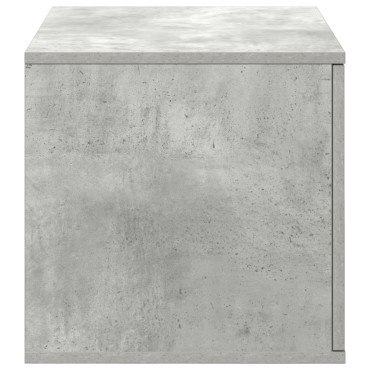 vidaXL Ντουλάπα Αποθήκευσης Γκρι Σκυρόδεμα 103x41x40cm από Ξύλο 1 τεμ.