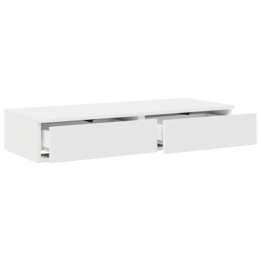 vidaXL Κρεβάτι με συρτάρια Λευκό 80x36,5x16,5cm Συνθετικό ξύλο 1 τεμ.