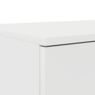 vidaXL Κρεβάτι με συρτάρια Λευκό 80x36,5x16,5cm Συνθετικό ξύλο 1 τεμ.
