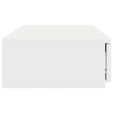 vidaXL Συρτάρια Κρεβατιού Λευκό 90x36,5x16,5cm Φτιαγμένο από Ξύλο 1 τεμ.