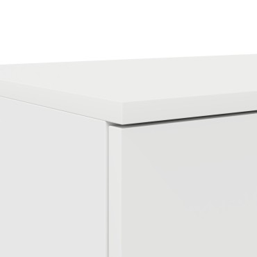 vidaXL Συρτάρια Κρεβατιού Λευκό 90x36,5x16,5cm Φτιαγμένο από Ξύλο 1 τεμ.
