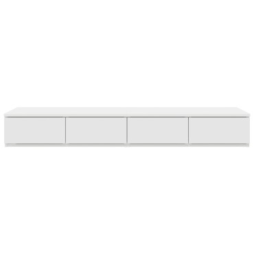 vidaXL Συρταριέρες Λευκές 120x36,5x16,5cm από κατασκευασμένο ξύλο 1 τεμ.