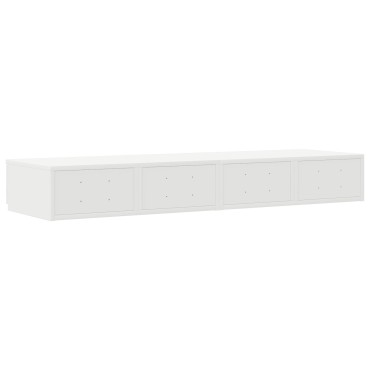 vidaXL Συρταριέρες Λευκές 120x36,5x16,5cm από κατασκευασμένο ξύλο 1 τεμ.