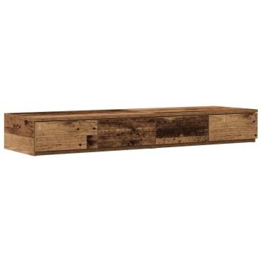 VidaXL Συστήματα Συρταριών Παλιού Ξύλου 120x36,5x16,5cm Κατασκευασμένο Ξύλο 1 τεμ.