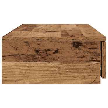 vidaXL Συρτάρια Κρεβατιού Παλιό Ξύλο 75x36,5x16,5cm Φτιαγμένο από Ξύλο 1 τεμ.