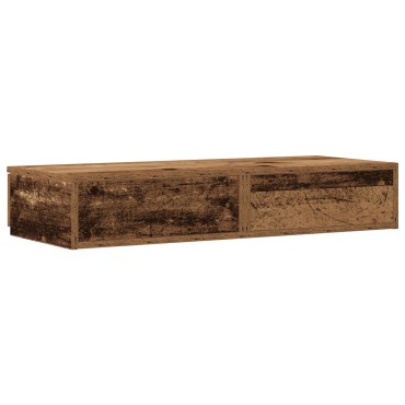 vidaXL Συρτάρια Κρεβατιού Παλιό Ξύλο 75x36,5x16,5cm Φτιαγμένο από Ξύλο 1 τεμ.