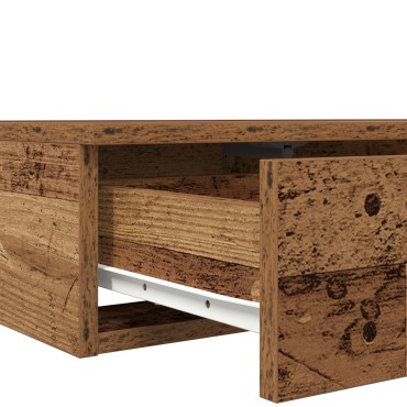 vidaXL Συρτάρια Κρεβατιού Παλιό Ξύλο 75x36,5x16,5cm Φτιαγμένο από Ξύλο 1 τεμ.