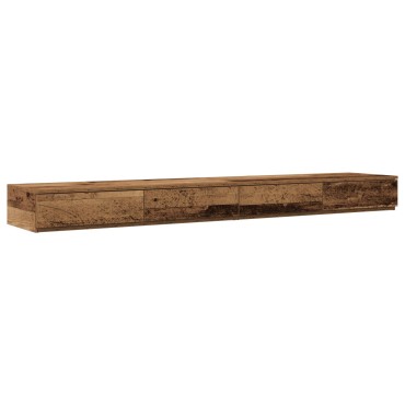 vidaXL Συρτάρια Κρεβατιού από Παλιό Ξύλο 180x36,5x16,5cm Φτιαγμένα από Ξύλο 1 τεμ.