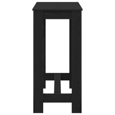 τραπέζι μπαρ vidaXL Μαύρο Δρυ 102x50x103,5cm σε Τεχνητό Ξύλο 1 τεμ.