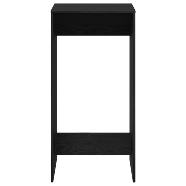 vidaXL Τραπέζι Μπαρ Μαύρο Δρυς 51x50x103,5cm Μηχανικά Ξύλο 1 τεμ.