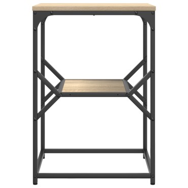 vidaXL Τραπέζι Πλευρικό Σονομά Οξιάς 41x40x60cm Κατασκευασμένο Ξύλο 1 τεμ.
