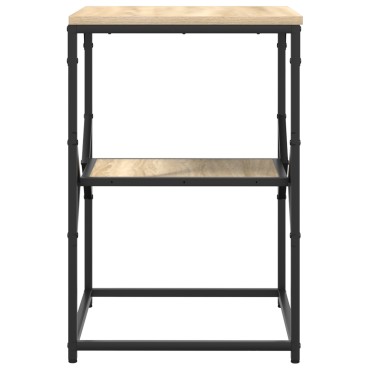 vidaXL Τραπέζι Πλευρικό Σονομά Οξιάς 41x40x60cm Κατασκευασμένο Ξύλο 1 τεμ.