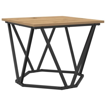 vidaXL Τραπεζάκια 3 τεμ. από Ξύλο Δρυός 40x40x32cm