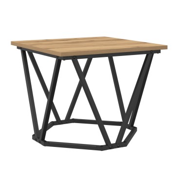 vidaXL Τραπεζάκια 3 τεμ. από Ξύλο Δρυός 40x40x32cm
