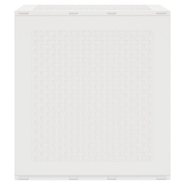 vidaXL Σακούλα Αποθήκευσης Κήπου Λευκή 55x53x57cm PP