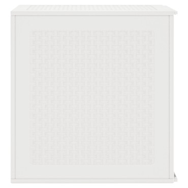 vidaXL Σακούλα Αποθήκευσης Κήπου Λευκή 55x53x57cm PP