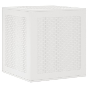 vidaXL Σακούλα Αποθήκευσης Κήπου Λευκή 55x53x57cm PP
