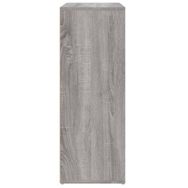 vidaXL Βοηθητικά Ντουλάπια 2 τεμ. Γκρι Sonoma 60x31x84cm Επεξ. Ξύλο