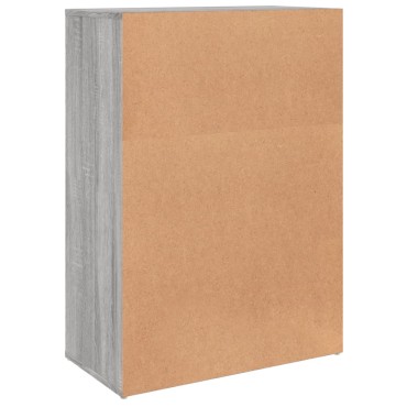 vidaXL Βοηθητικά Ντουλάπια 2 τεμ. Γκρι Sonoma 60x31x84cm Επεξ. Ξύλο