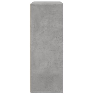 vidaXL Βοηθητικά Ντουλάπια 2 τεμ. Γκρι Σκυρ. 60x31x84cm Επεξ. Ξύλο