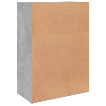 vidaXL Βοηθητικά Ντουλάπια 2 τεμ. Γκρι Σκυρ. 60x31x84cm Επεξ. Ξύλο