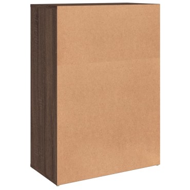 vidaXL Ντουλάπι Καφέ Δρυς 60x31x84cm από Επεξεργ. Ξύλο 1 τεμ.